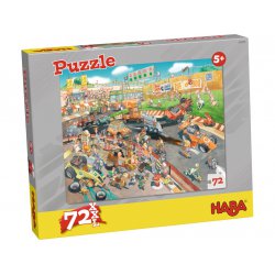 Puzzle Course automobile Haba - Boîte