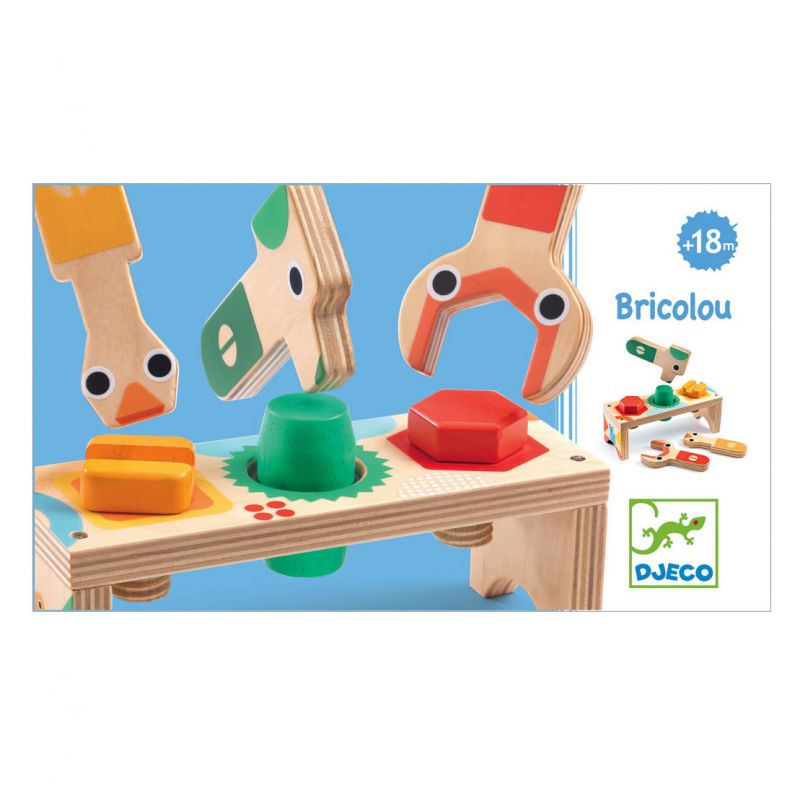 Bricolou - jouet d'éveil Djeco 18 mois - 12,50€
