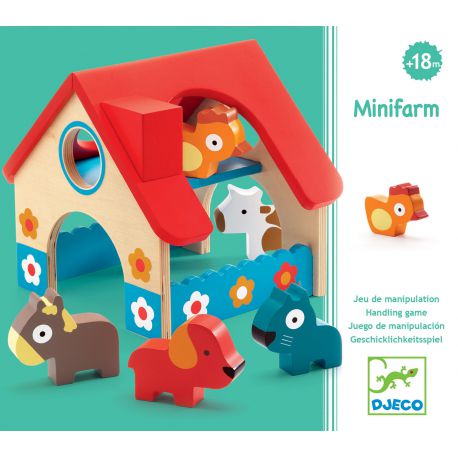 Minifarm Petite ferme Djeco dès 18 mois