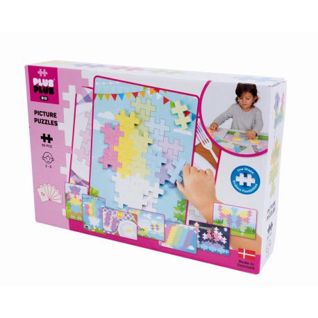 Plus plus Puzzle Big Pastel - 60 pièces