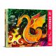 Le dragon - Livre et puzzle 100 pièces - coffret
