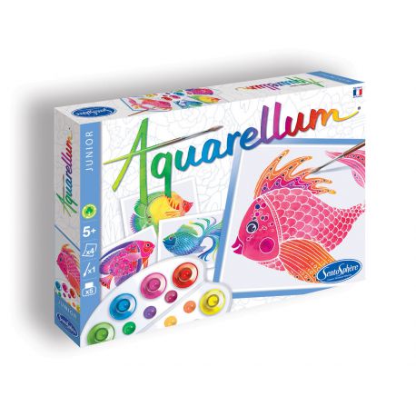 Aquarellum junior poissons