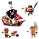 Petit Pack bateau pirate Djeco avec figurines