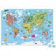 Puzzle géant carte du monde 300 pièces - Janod