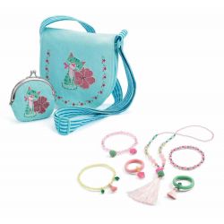 Sac à main petite fille avec accessoires - Djeco - 24,90€