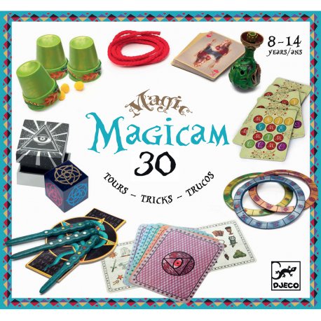 Coffret de magie 8 - 14 ans Magicam Djeco - 47,90€