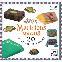 Coffret de magie Malicious magus Djeco - Matériel