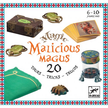 Coffret de magie Malicious Magus Djeco 6 -10 ans - 29,95€