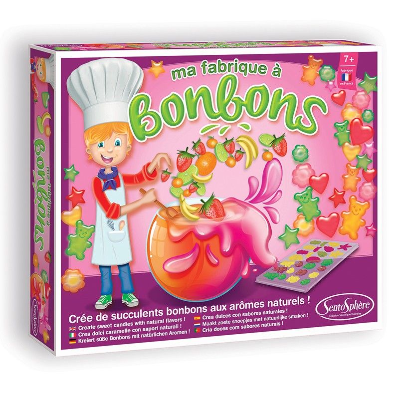 Kit créatif pour enfant Bougies à modeler Gourmandises