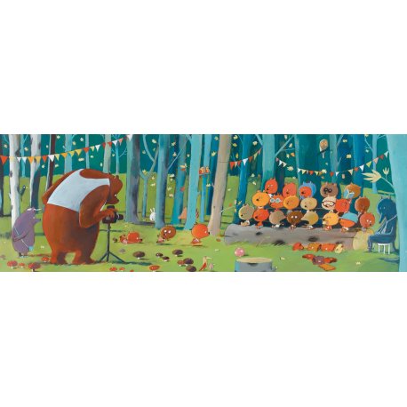 Puzzle Forest friends Djeco 100 pièces