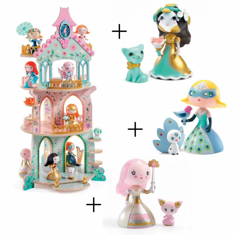 Château de princesse Arty Toys Ze Princesses Tower - Djeco