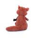 Peluche Ptipotos raton laveur terracotta