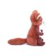 Peluche Ptipotos raton laveur terracotta