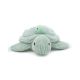 Peluche Ptipotos tortue maman bébé menthe