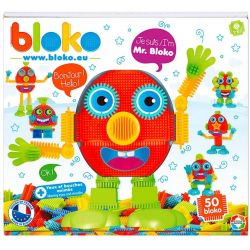 Mr. Bloko avec Yeux et bouches animés