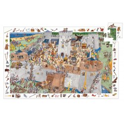 Puzzle Djeco 5 ans Vaillant et les dragons 54 pièces - 12,90€