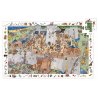 Puzzle d'observation 5 ans Le château fort 100 pièces