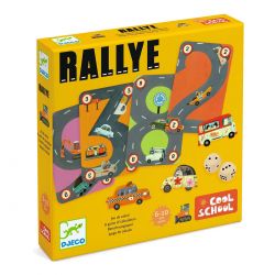 Rallye - pour apprendre à compter - cartes et dés