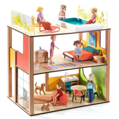 Famille de poupées en bois Melissa et Doug - 19,90€