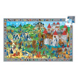 Puzzle d'observation Forêt enchantée - 100 pièces - à partir de 5 ans