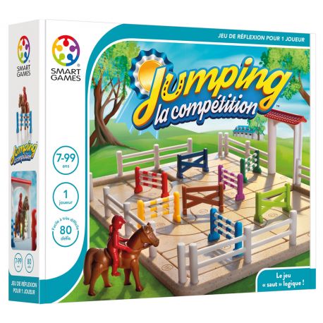 Jumping, la compétition - casse tête 80 défis