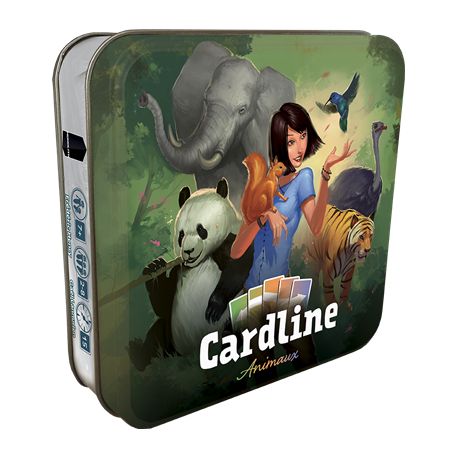 Cardline Animaux - Jeu de cartes et de connaissance