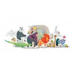 Image Puzzle géant La parade des Animaux 36 pièces