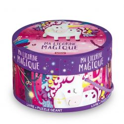 Ma licorne magique - Puzzle géant 30 pièces + livre