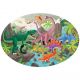 Voyage, découvre, explore les dinosaures - puzzle + livre