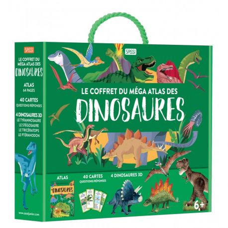 Le coffret méga atlas des Dinosaures