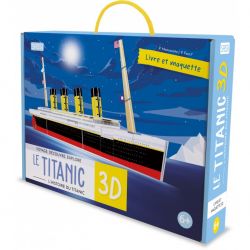 Construis le Titanic 3D - Livre + maquette
