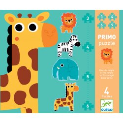 Image Puzzle Djeco 2 ans primo Dans la jungle Djeco