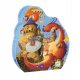 Puzzle Vaillant et les dragons Djeco - Boîte silhouette