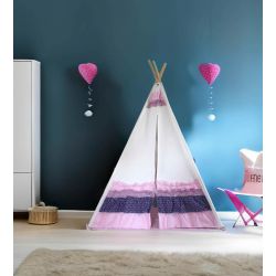 Tipi pour enfants à partir d'animaux de la forêt de coton, tente tipi pour  jouer, tipi enfant, tipi pour enfants, maison de jeu