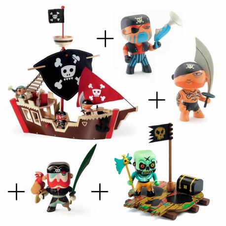 Pack bateau pirate Arty toys