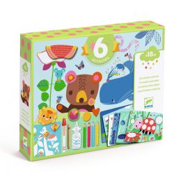 Coffret 6 activités - La souris et ses amis