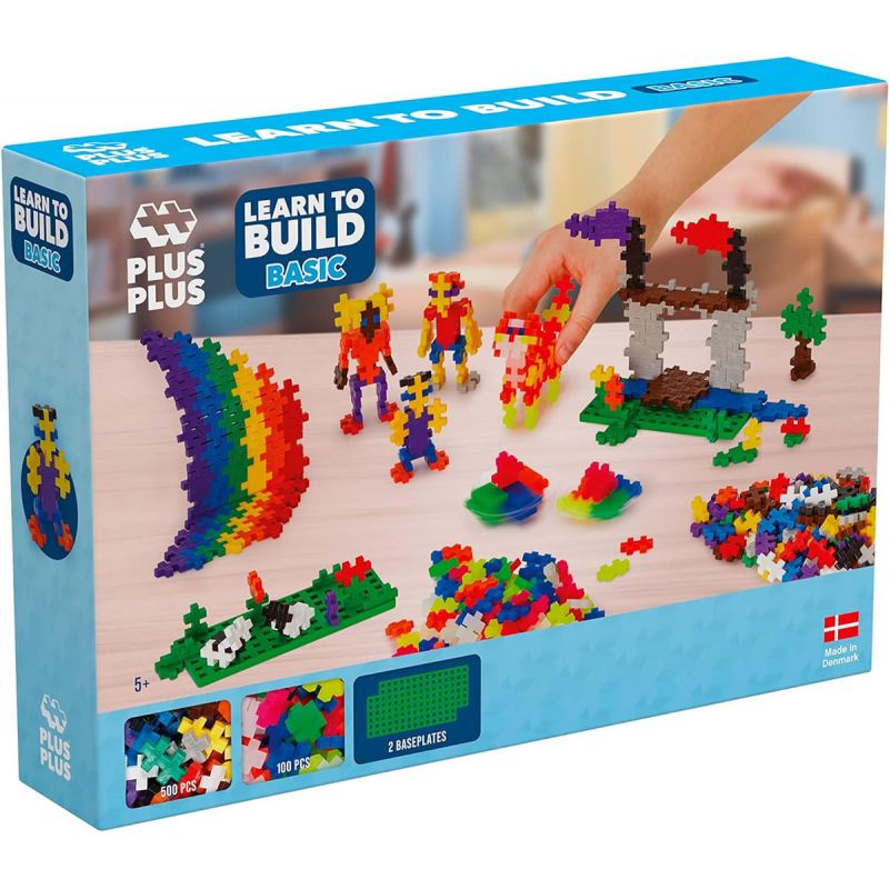 PLUS PLUS Jeu de Construction Kit Découverte Véhicule Go 500