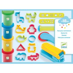 Melissa & Doug Créé par moi! Kit de pâte à modeler et à modeler 17 pièces  (4 pâtes et outils