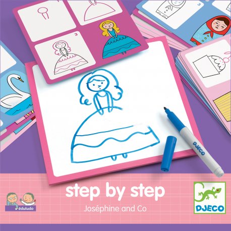 Joséphine and co - Step by step Djeco - Pochette