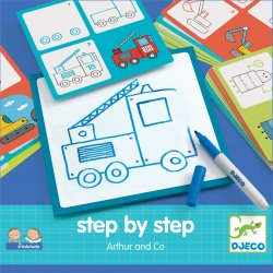 Arthur and co - Step by step Djeco - Pochette