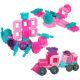 Tube 50 Bloko Rose Violet avec Roues