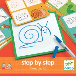 Animals and co Step by step - Djeco