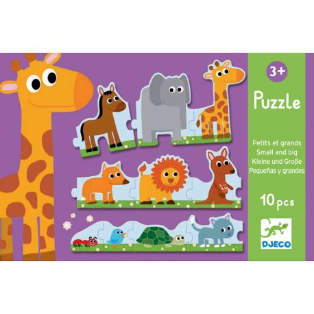 Puzzle Petits et grands Djeco