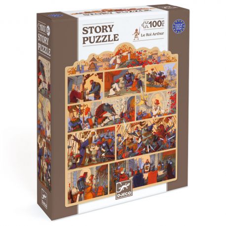 Le Roi Arthur puzzle 100 pièces