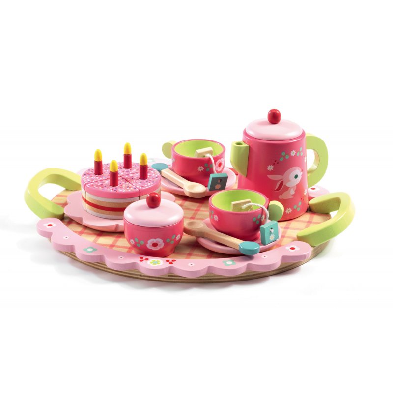 Le gouter de Lili Rose dinette en bois Djeco 38 90