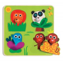 puzzle Junglanimo Djeco