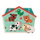 puzzle sonore animaux de la ferme Ouaf woof Djeco