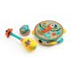 Set Tambourin Maracas Castagnette Djeco