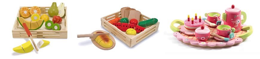 Petite Cuisine en Bois pour Enfant avec Dinette - Tender Leaf