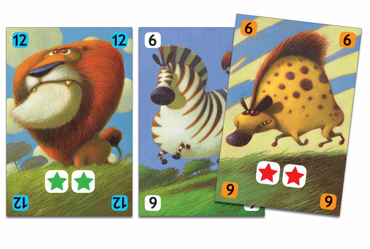 cartes du jeu savana